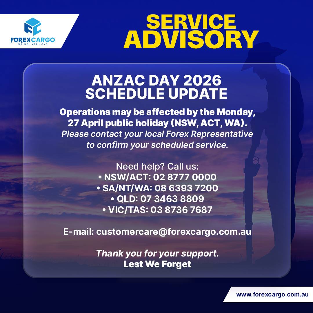 Balikbayan Box Service Advisory – ANZAC Day 2026